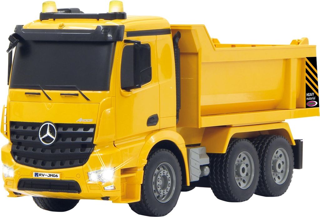 Jamara Baufahrzeug Kinder Spiel Fahrzeuge Muldenkipper ab 6 Produktbild 