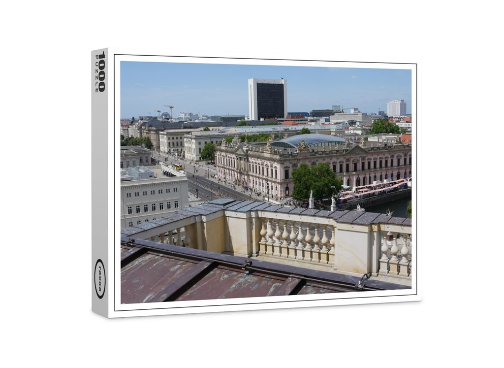 raxxa Premium-Puzzle "Berlin unter den Linden Stadtschloss", 1000 Teile