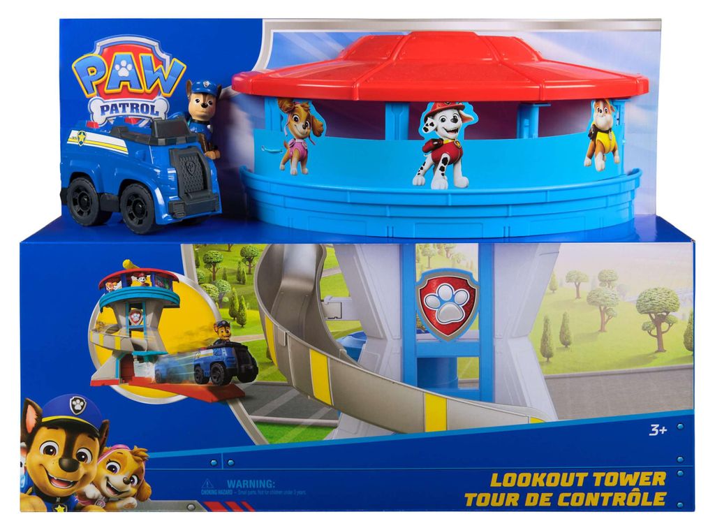 Paw Patrol - Lookout Tower Hauptquartier Spielset Produktbild 