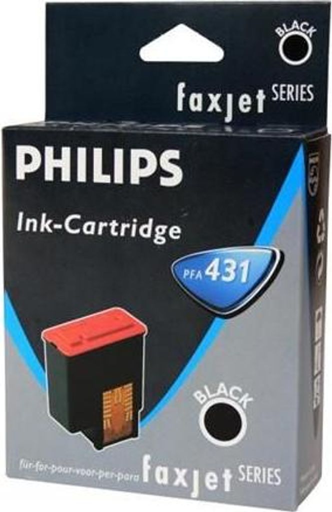 Philips PFA431, Standardertrag, Schwarz, Tinte auf Produktbild 