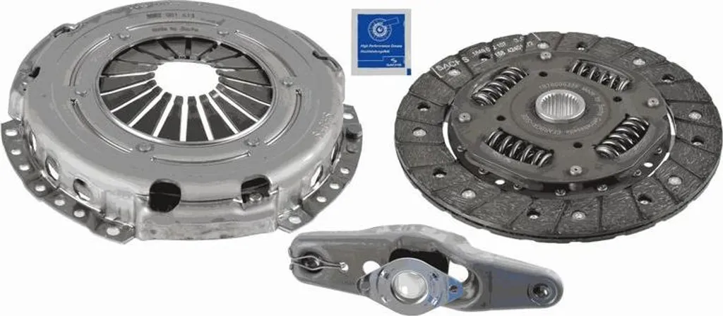 Kit d'embrayage complet compatible Ibiza et Toledo - Remplacement 190mm