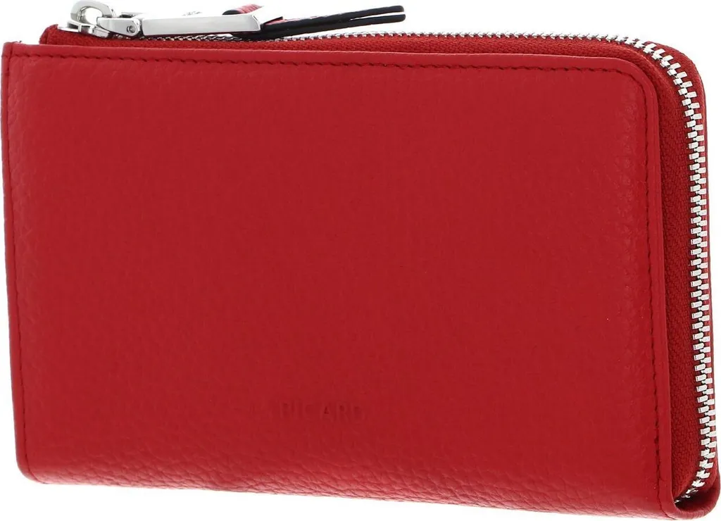 Porte-monnaie compact Picard Pure 1 rouge idéal pour les petits sacs