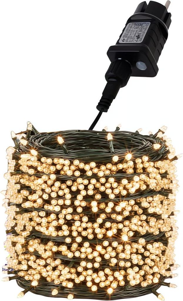 Guirlandes de Noël, 35m, 500LED, blanc chaud | Izoxis Image du produit 