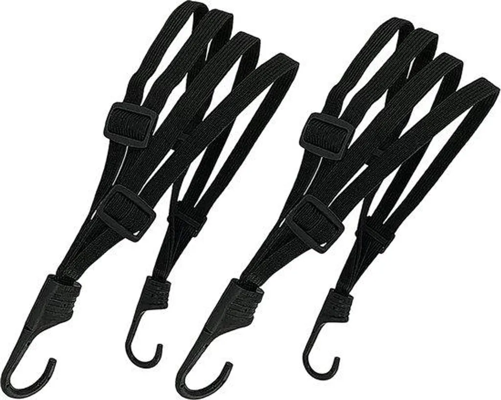 Lot de 2 sandows vélo pour fixer vos bagages sans risque de glissement