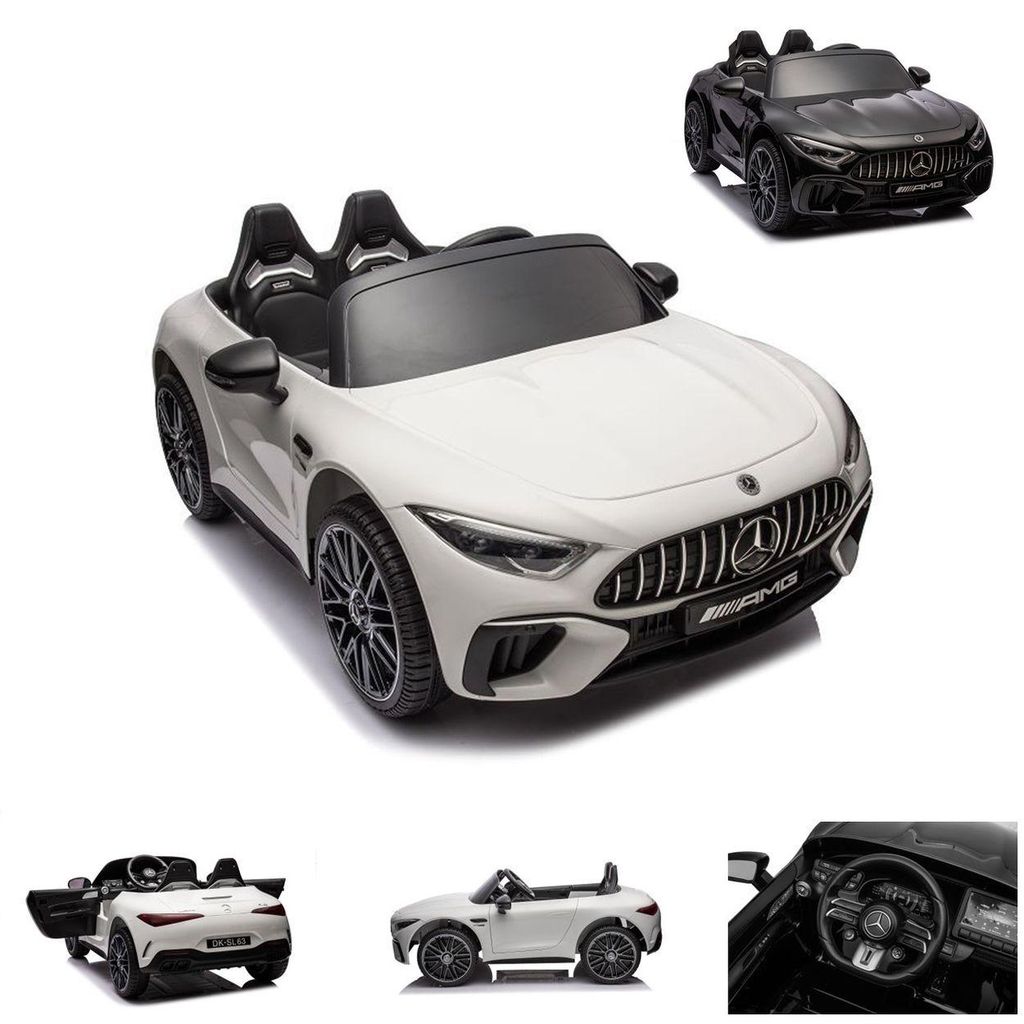 ES-Toys Elektro Kinderauto Mercedes SL63 AMG EVA-Reifen Produktbild 