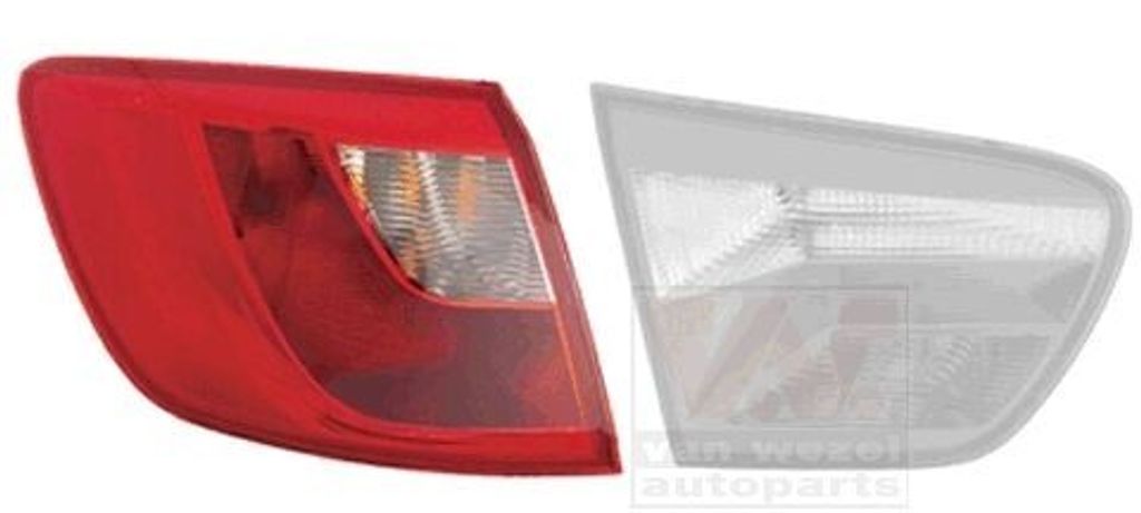 VAN WEZEL Rückleuchte Heckleuchte Links Äusserer für SEAT Ibiza IV ST (6J8, 6P8)