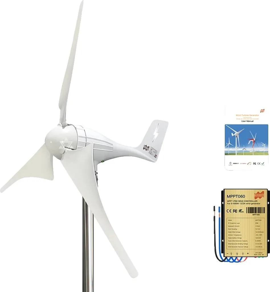 Éolienne de camping-car 600W 12V pour autonomie en site isolé