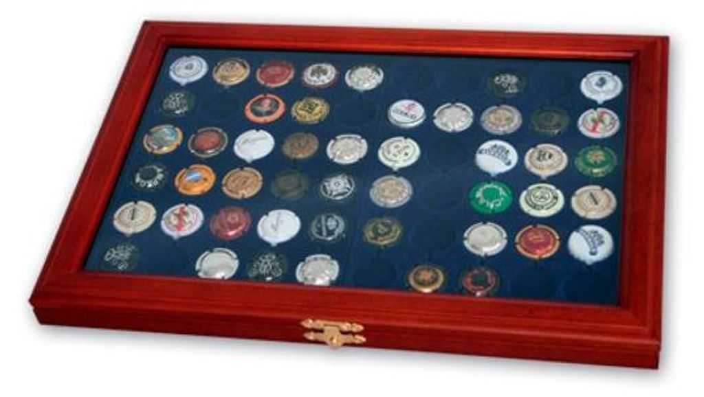 Pin Sammelvitrine Holz Produktbild 