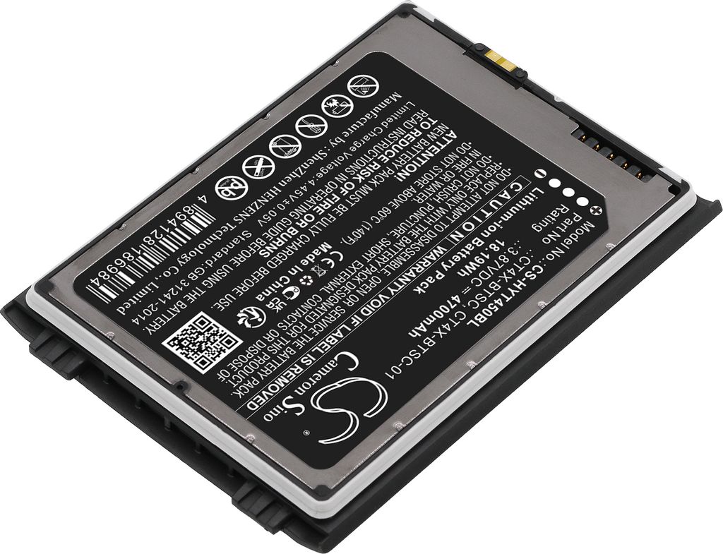 TECHTEK Akku Kompatibel mit [Honeywell] CT45, CT47 Ersetzt Produktbild 
