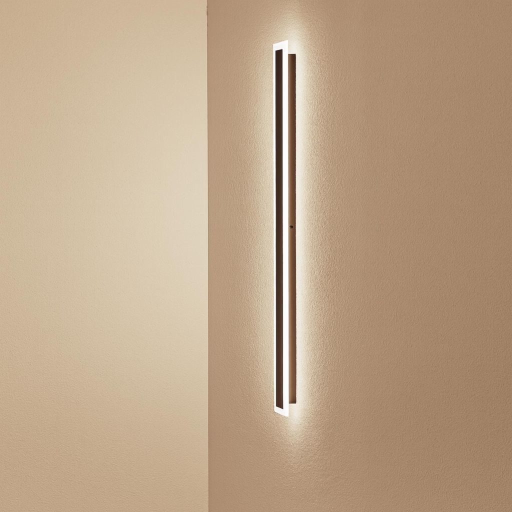 LUMILED LED Außenwandleuchte Schwarz 100cm 30W 4000K Produktbild 