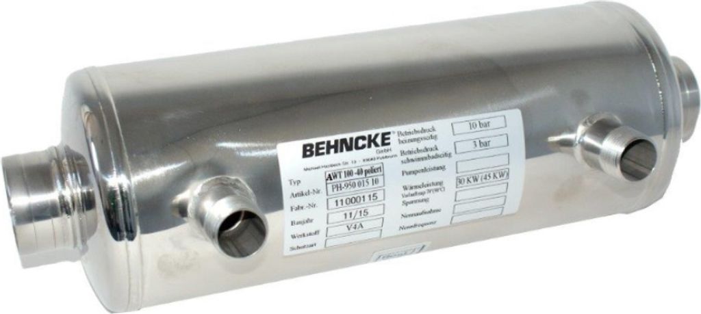 Behncke Wärmetauscher AWT 40, 45 kW Produktbild 