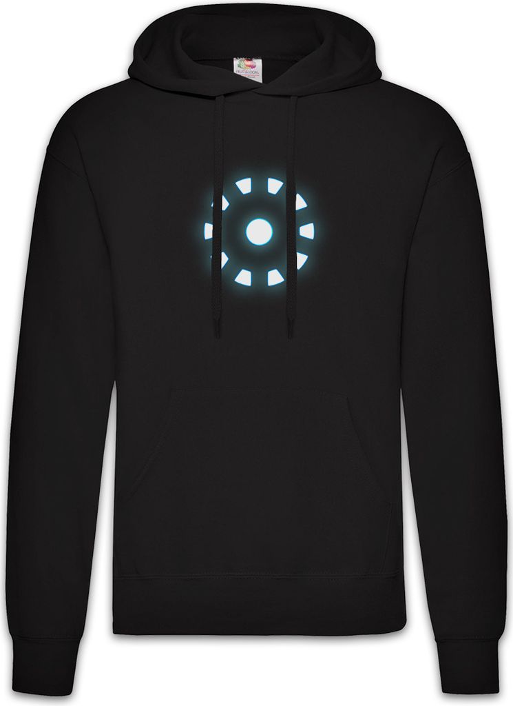 Urban Backwoods Arc Reactor I, Herren Hoodie, Farbe: Schwarz, Größe: 2XL