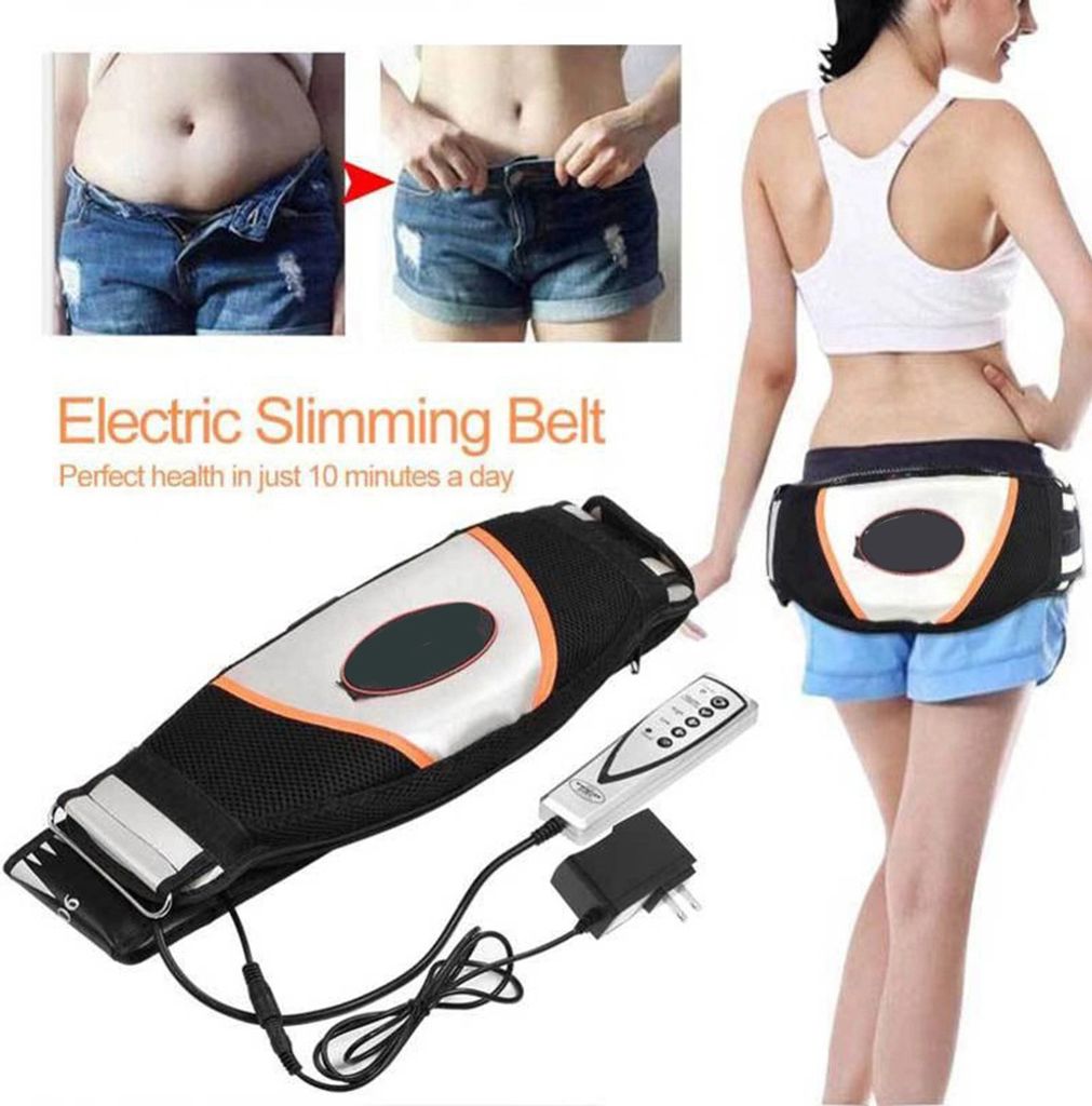 Heiz-Massagegürtel, elektrischer Schlankheitsgürtel, Fitnessgürtel für Rücken und Bauch, Beine, Arme