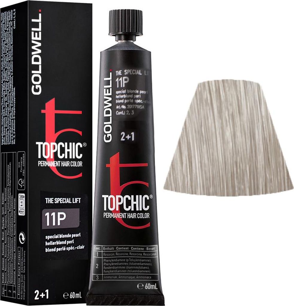 Goldwell Topchic Tube 11P Light Blonde Pearl  60ml - colore Immagine del prodotto 