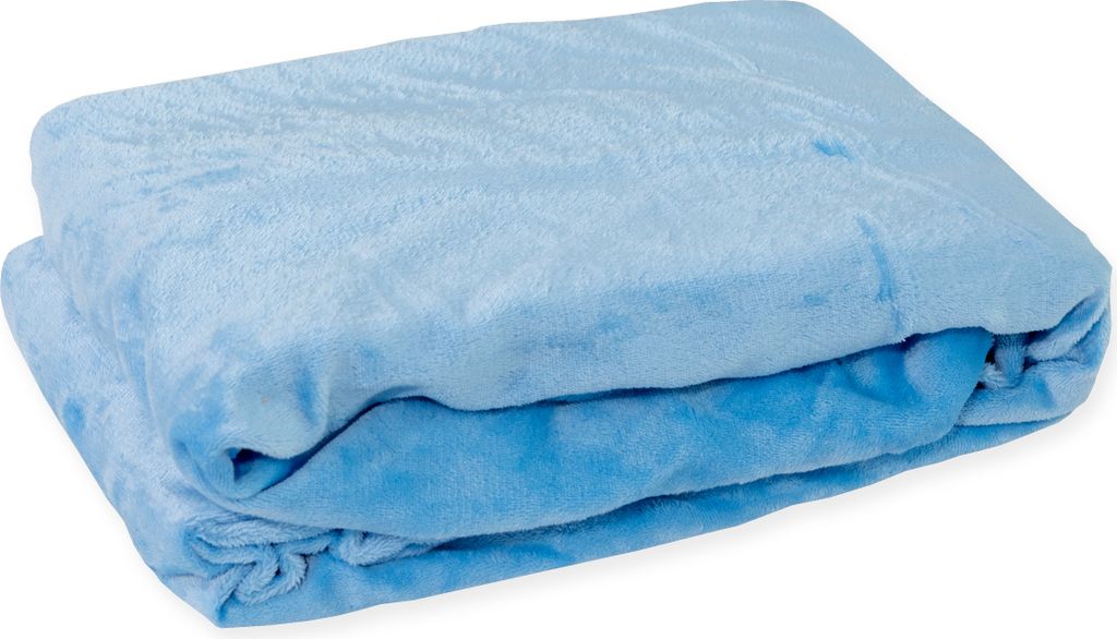 Spannbettlaken Cashmere Touch - extra weich und warm 180-200 x 200 cm blau extra weich und warm