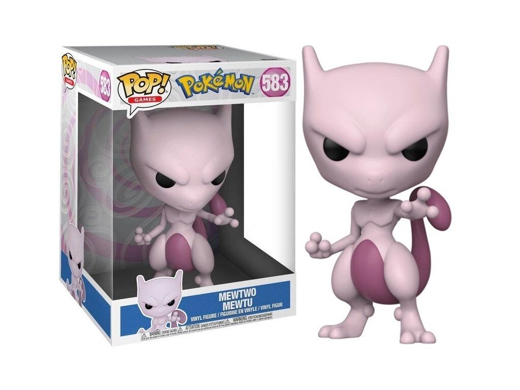 Pokemon Super Sized Jumbo POP! Vinyl Figur Mewtwo (EMEA) 25 Produktbild 9