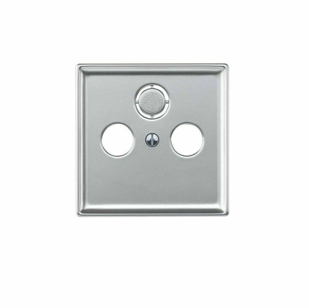Merten artec aluminium silber SAT Antennenabdeckung Produktbild 