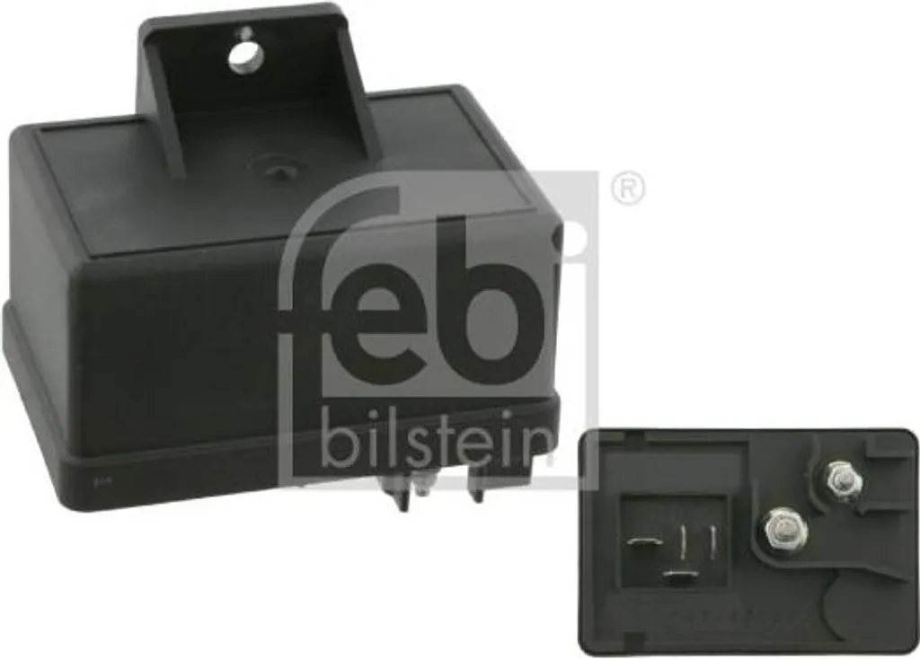FEBI BILSTEIN 12746 Relè di preriscaldamento OE 0060809406 compatibile con Brava, Bravo, Ducato, Tempra, Tipo, Daily, Dedra, Delta, Thema, Classe S, Classe C, Golf IV, Vectra, Astra J, 500, Verso, Passat 35I, Cherokee, Calibra A