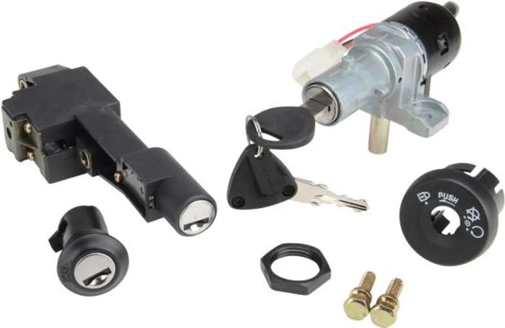 Kit serrure de contact pour Malaguti 50 cc Ciak TD Mono Euro 2 complet