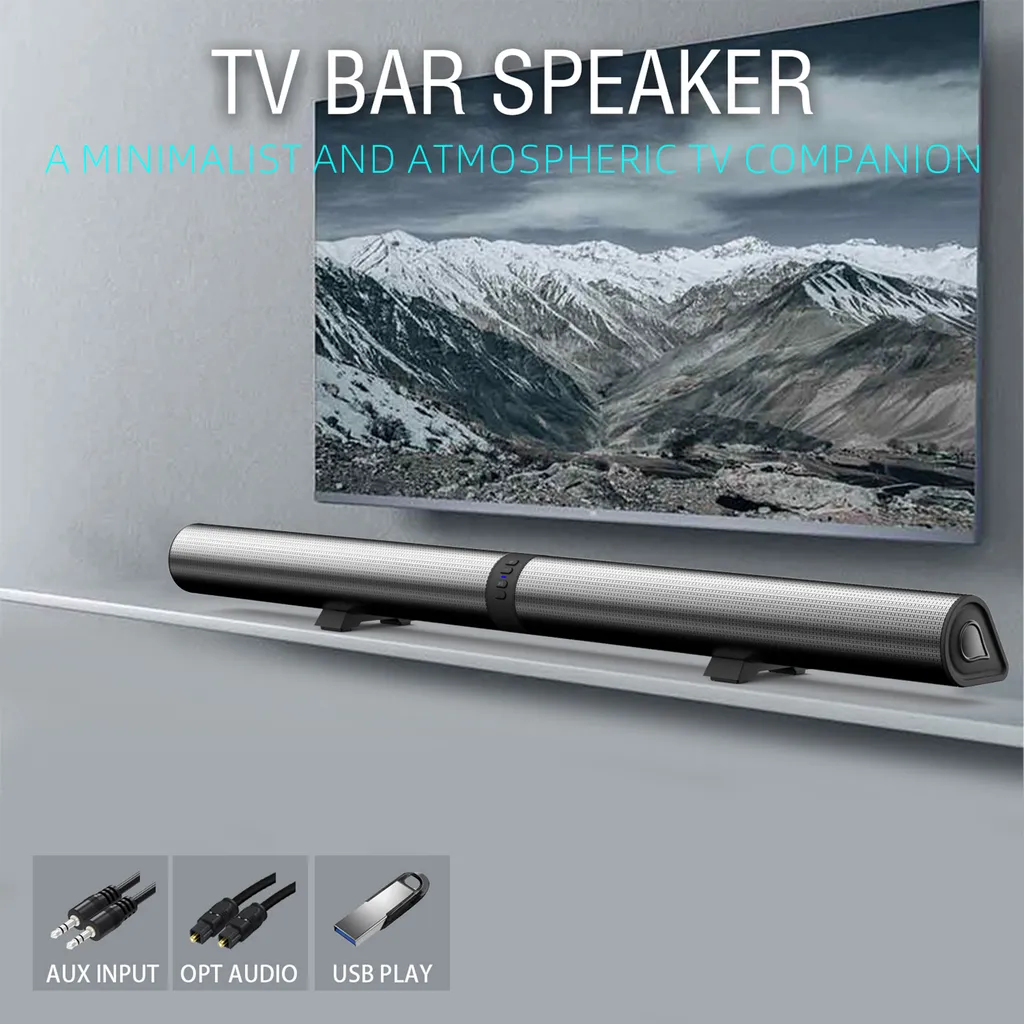Enceinte PC Bluetooth à champ tridimensionnel et barrage sonore - 16