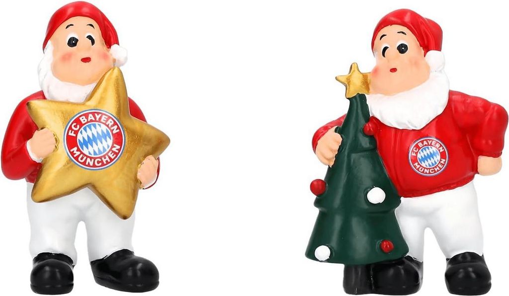 FC Bayern München Weihnachtsfiguren 2er-Set