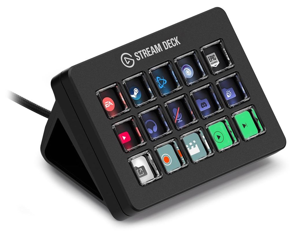 Elgato Stream Deck Scissor Keys, Schwarz, 15 Tasten, 118 Produktbild 