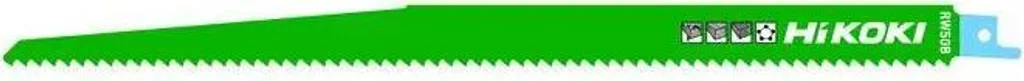 Hikoki 752027 Lame de scie sabre flexible 305 mm bimétal PVC lot de 5