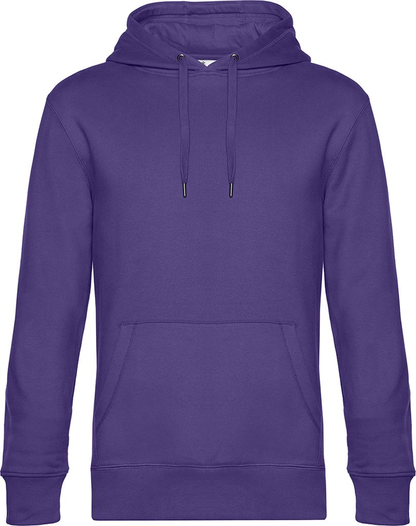 B&C - "King" Kapuzenpullover für Herren RW10363 (3XL) (Kräftiges Violett)