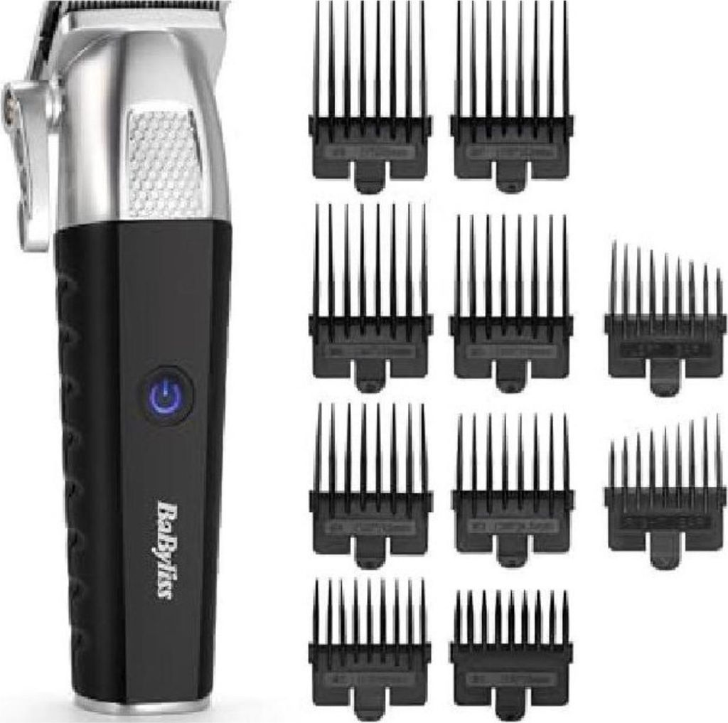 BaByliss E812E, Schwarz, Edelstahl, 8 mm, 2,5 cm, Produktbild 