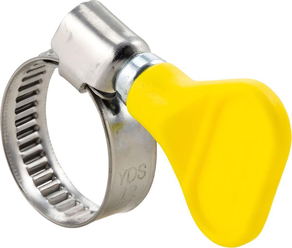 Schlauchschelle SIP Spareparts Spareparts Butterfly Ø 12-22mm Stahl gelb