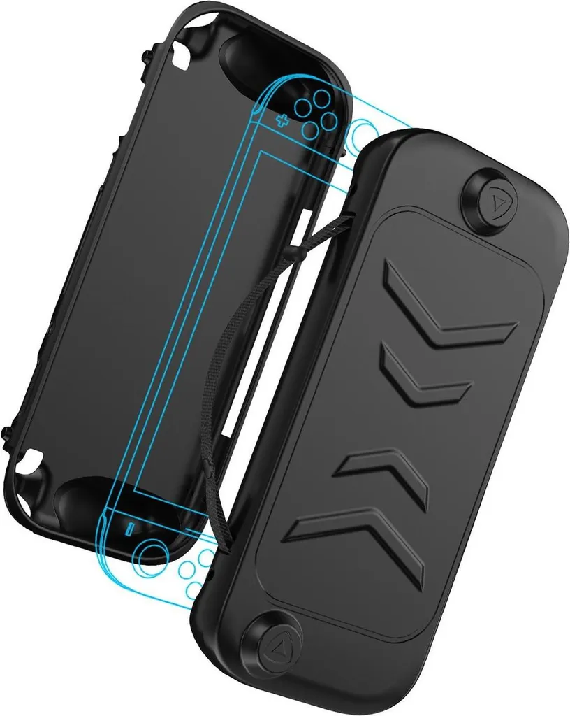 Custodia Protettiva Nintendo Switch 2 TPU | Supporto Stand e Anti-Urti - 3