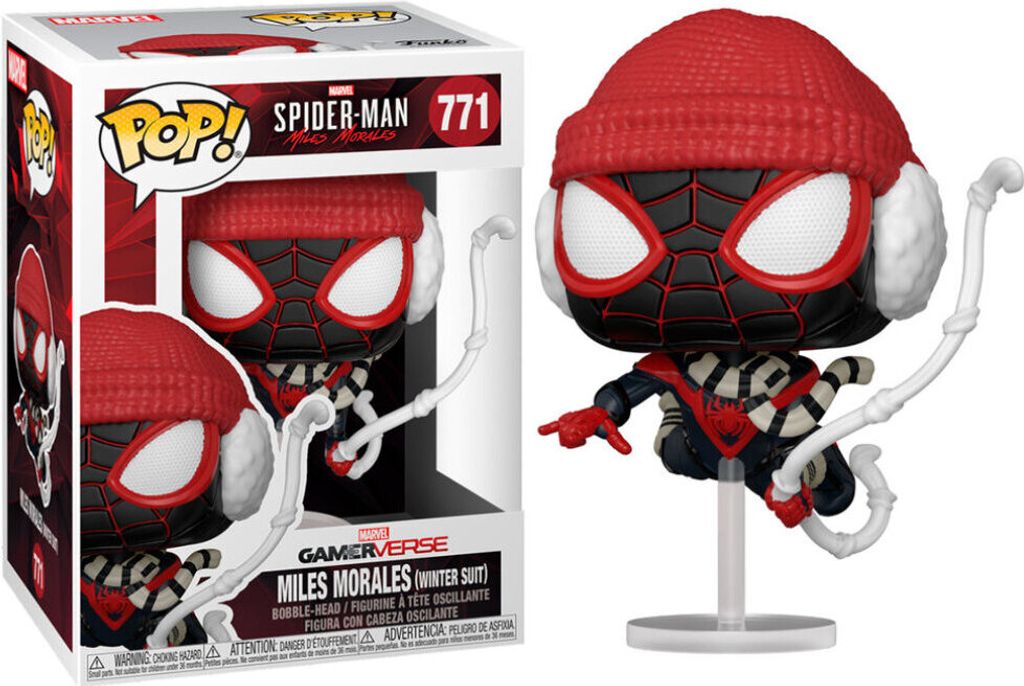 Funko Pop! Marvel - Figurine Spiderman Miles Morales w Zdjęcie produktu 