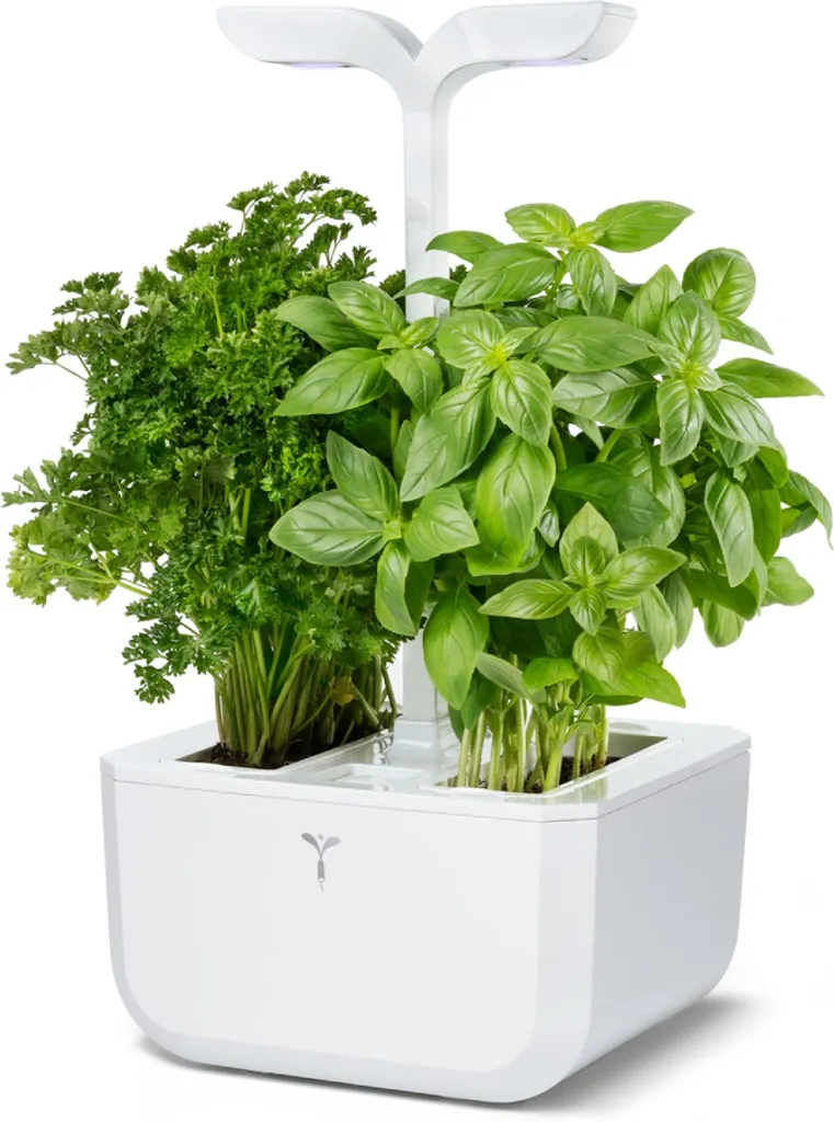 Jardin d'intérieur Exky CLASSIC avec éclairage LED automatique et 2 slots