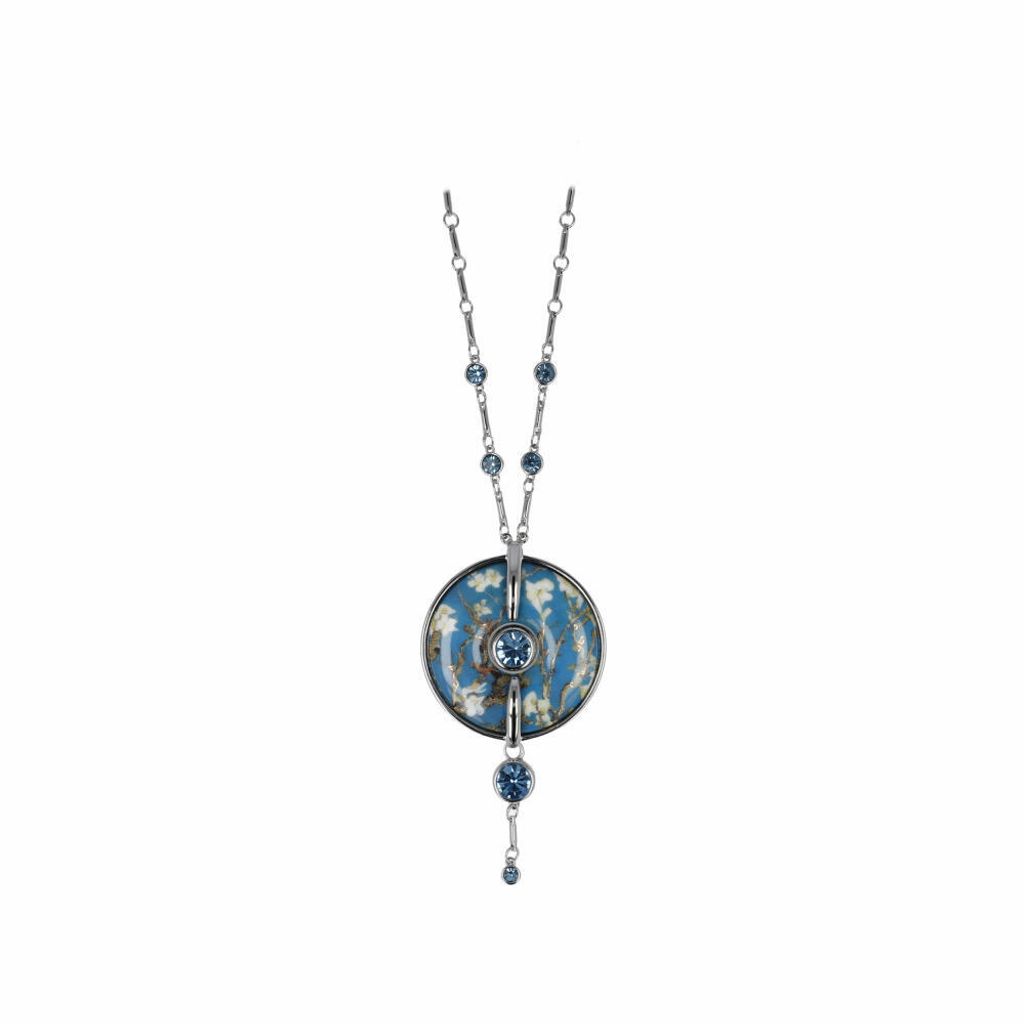 Goebel Halskette Vincent Van Gogh - Mandelbaum Blau, Kette, Produktbild 