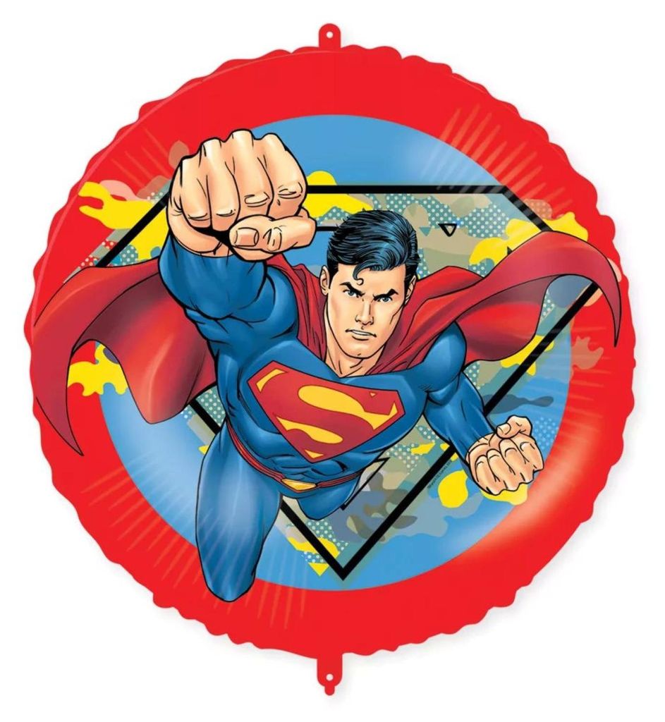 18"/Ø46cm Folienballon "Superman Krypton"