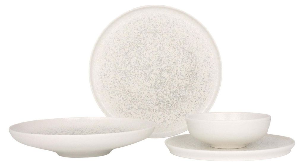 Bonna Geschirrset  - Lunar White - 24 teilig - 6 Personen - Produktbild 