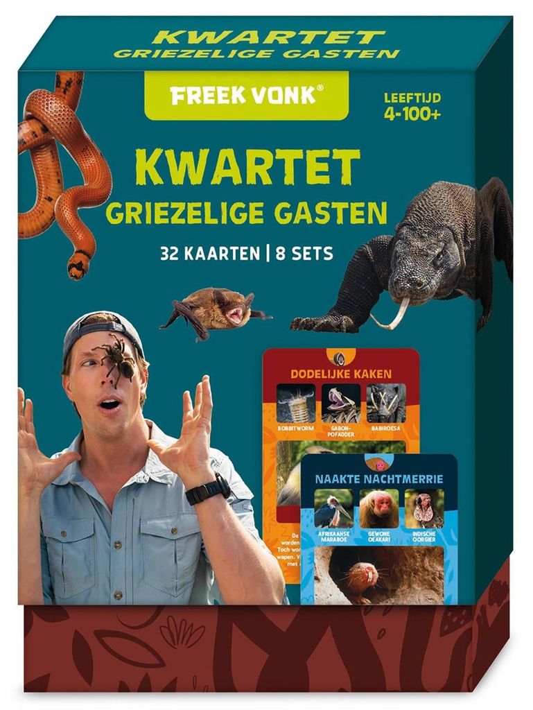 Imagebooks Freek Spark Gruseliges Tierquartett