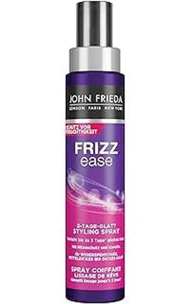 John Frieda - Traumglätte 3-Tage-Glatt Styling Spray - Inhalt: 100ml - Mit Hitzeschutz und Keratin - Für widerspenstiges, mitteldickes bis dickes...
