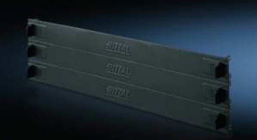 Rittal Blindpanel 3HE RAL 9005 3 Stück Produktbild 