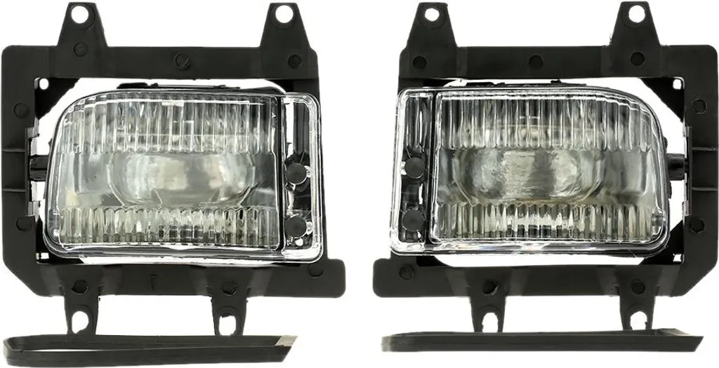 Paire de Verres de Phares Antibrouillard Avant BMW E30 316 318 320 325 1985