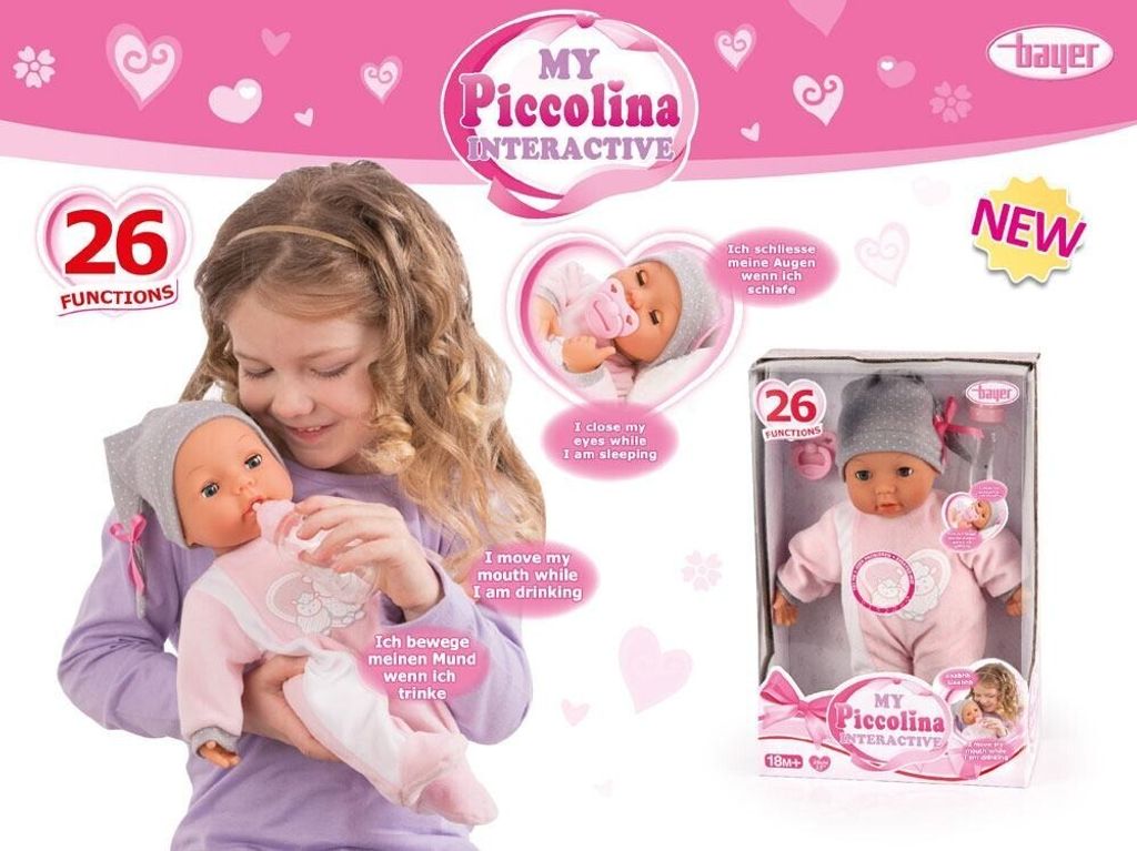 Bayer Design 93829AA My Piccolina Interaktivní panenka s Obrázek produktu 14