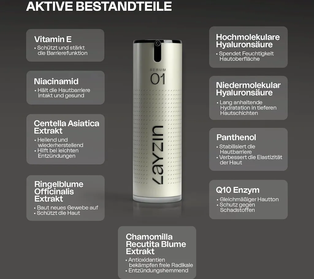 Sérum Anti-Ridules Layzin 01 - Solution Hydratation Acide Hyaluronique - 2