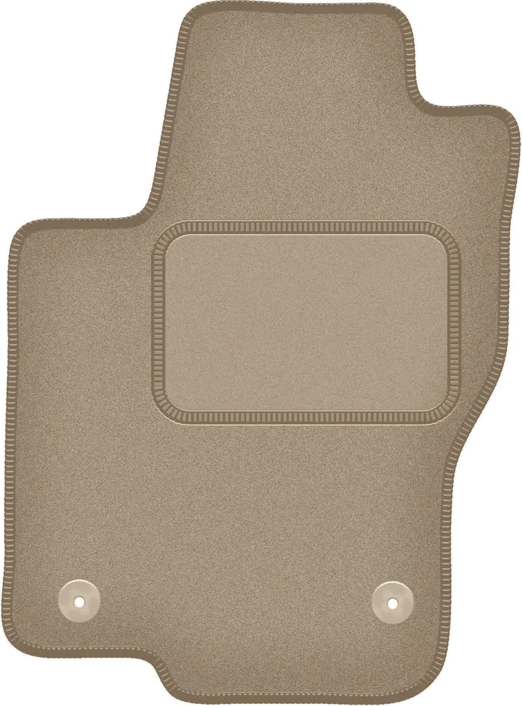 Tappetino Conducente Beige Mercedes GLE W292 (15-19) con Bottoni