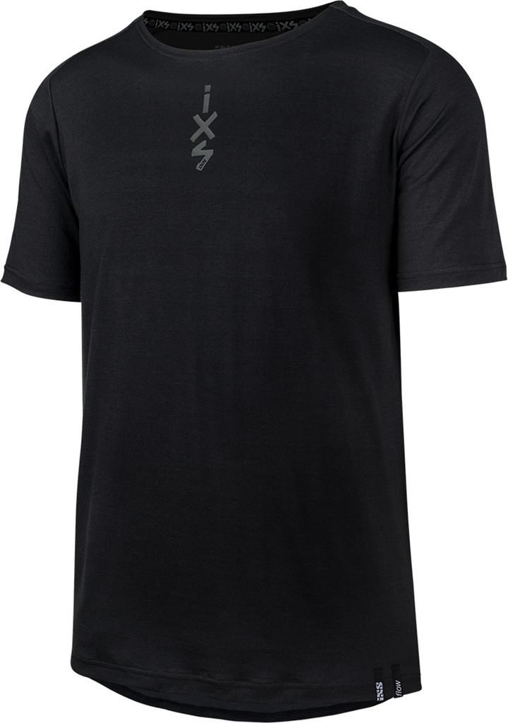 iXS Flow Merino jersey black M