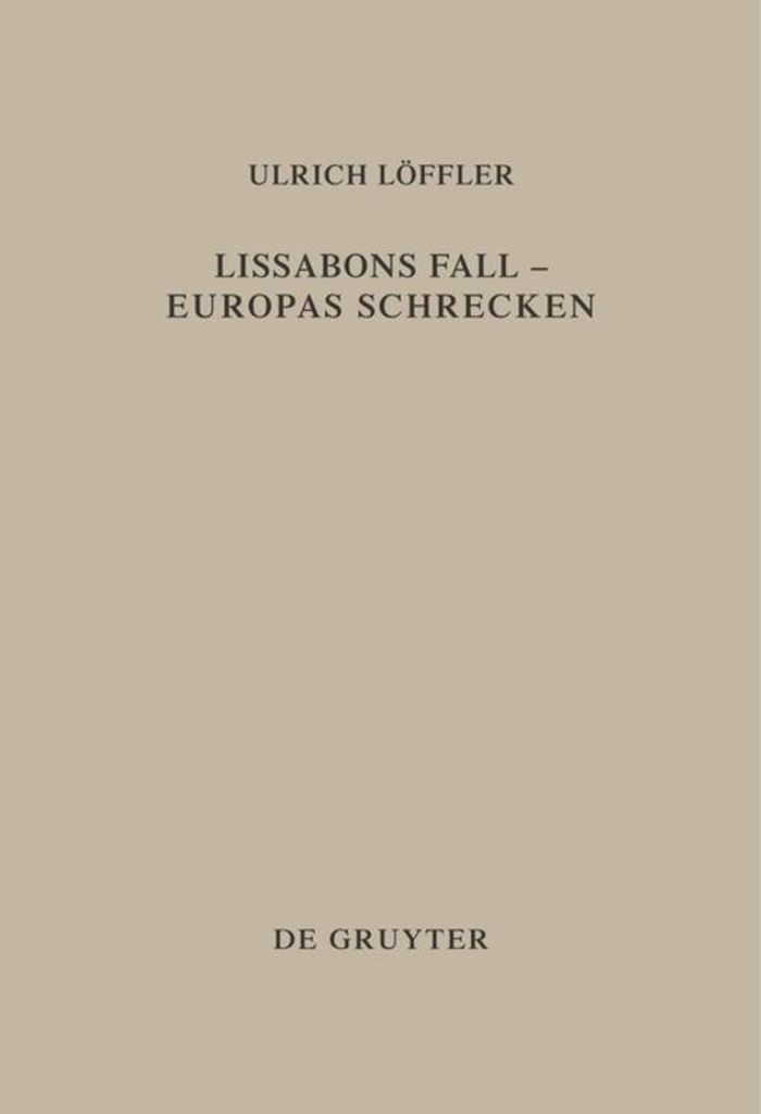 Lissabons Fall - Europas Schrecken