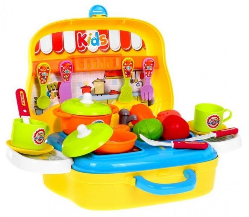 Camion cucina portatile per bambini dai 3 anni in su. Immagine del prodotto 