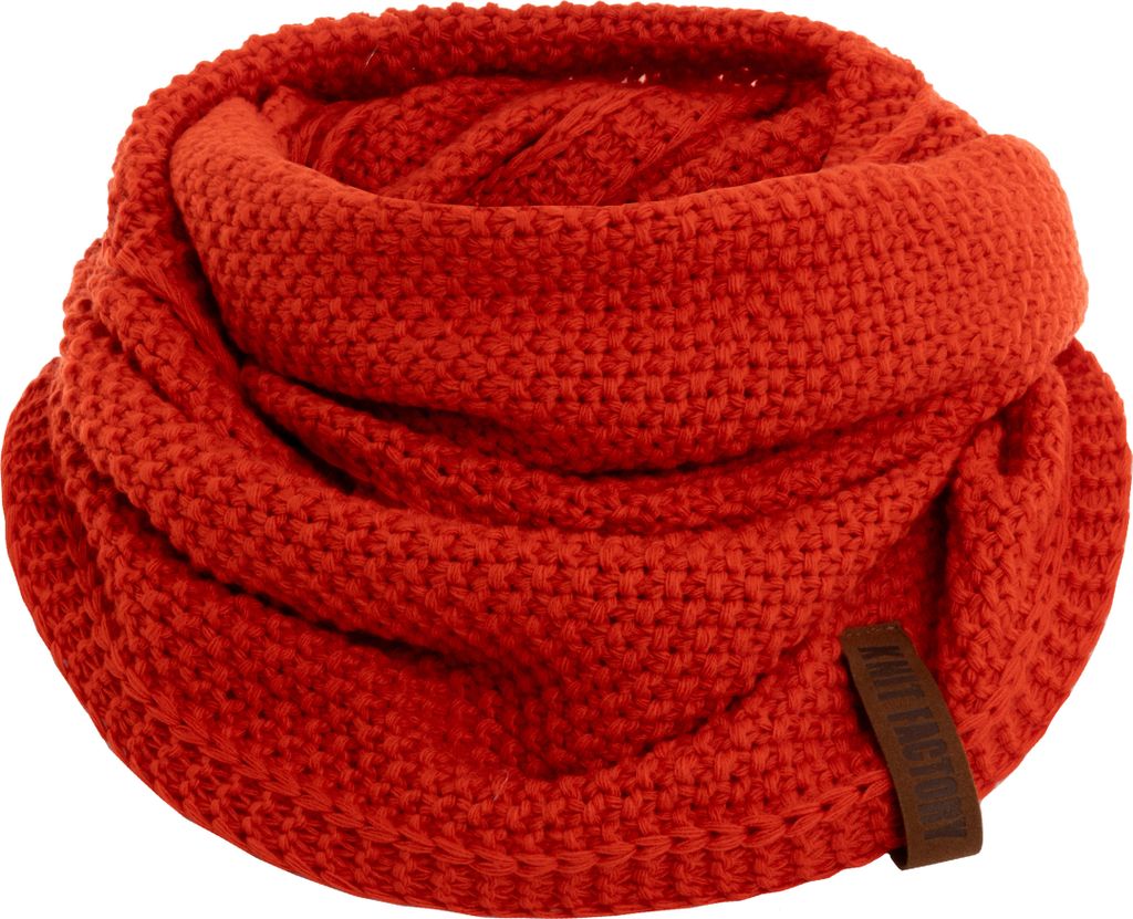 Knit Factory Coco Loop Schal - Grenadine Red