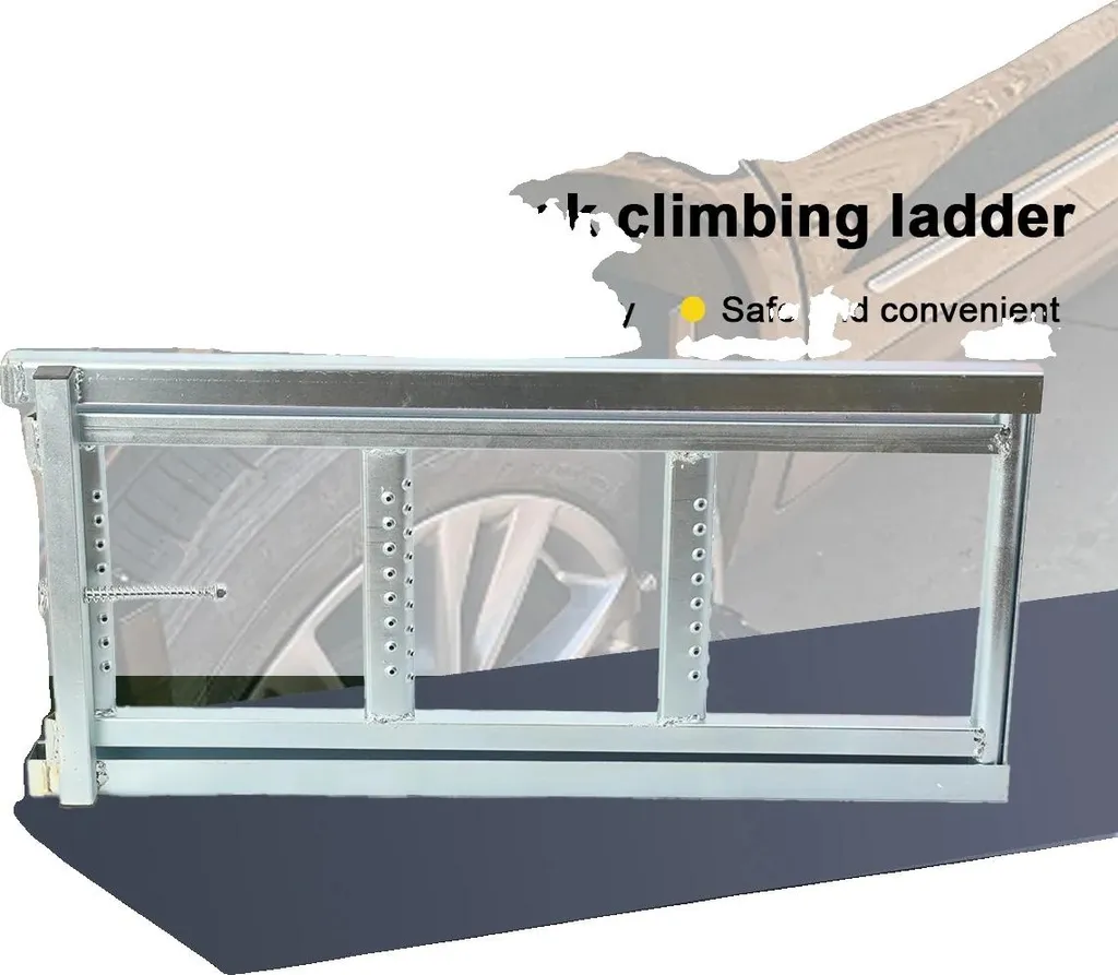 Accès remorque et pont de bateau : Échelle aluminium pliable 160 cm 150 kg