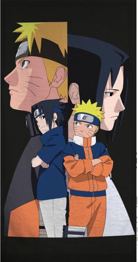 Naruto Rivals Badehandtuch, Strandtuch 70x140cm (Schnelltrocknend)