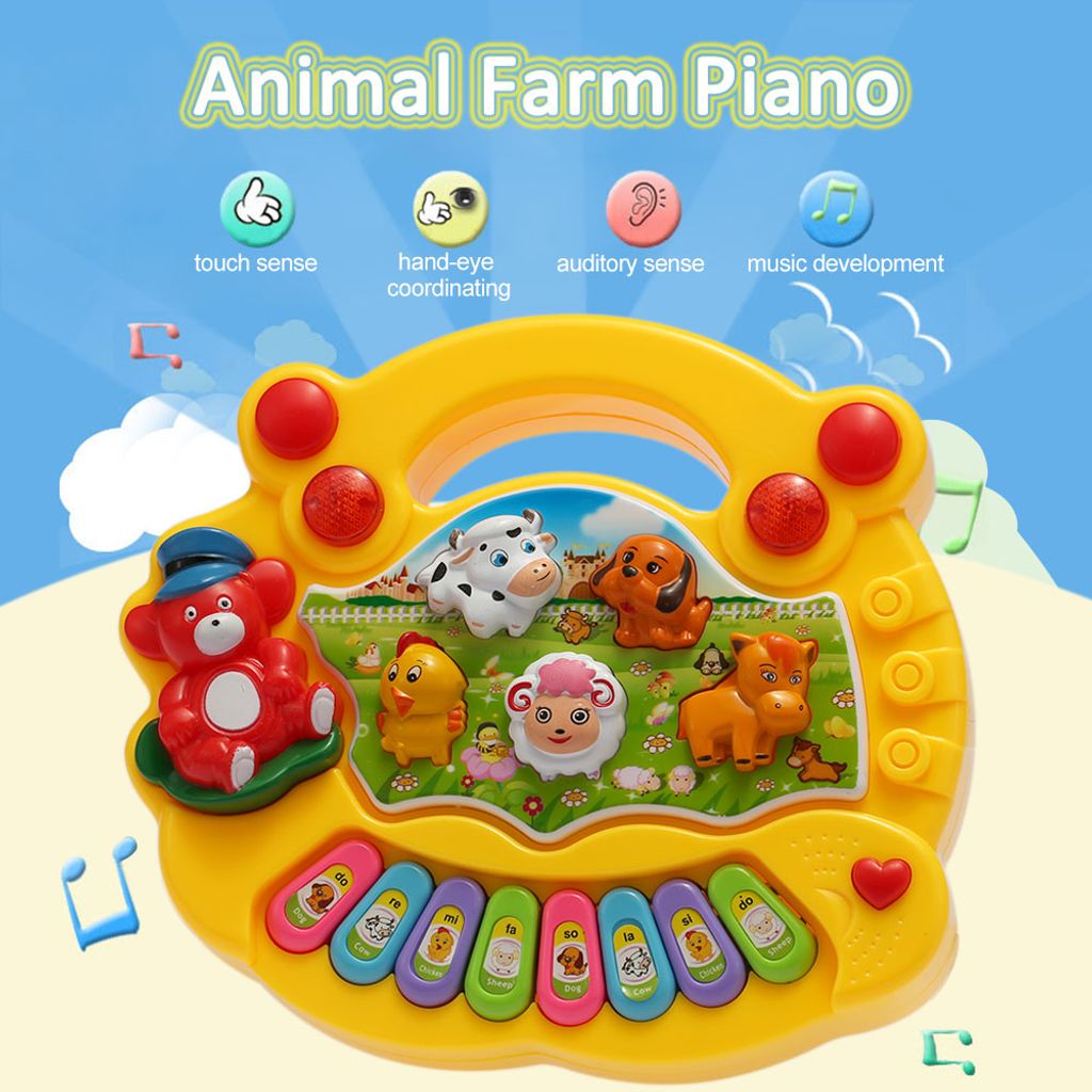 Musik Spielzeug Klavier Cartoon Telefon Geschichte Baby Früherziehung Spielzeug 